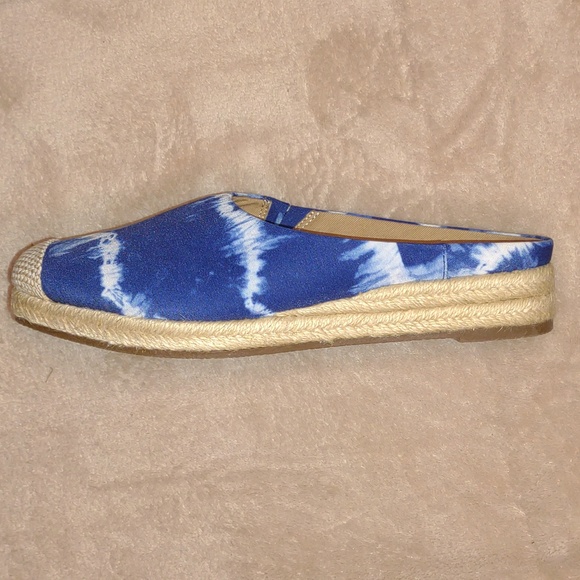 ๐ฃCROWN VINTAGE๐ Lonari Espadrille Wedge Mules - Picture 13 of 16